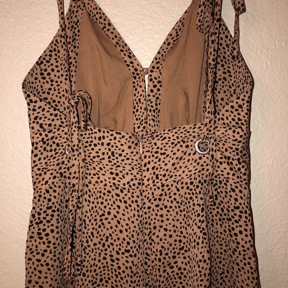 leopard print jumpsuit - Picture 2 of 4